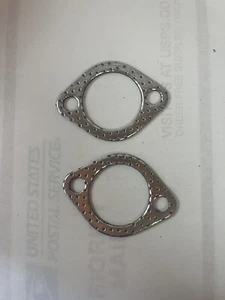 (2x) Exhaust Gasket Fits Briggs 270917 272293 692236 532125593 532272293 125593X - Picture 1 of 1