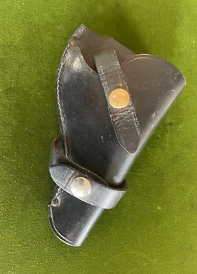 Red Head Black Leather Holster 204DB / RH - Image 1 of 4