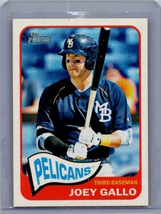 2014 Topps Heritage Minor League #34 Joey Gallo EX - Picture 1 of 2