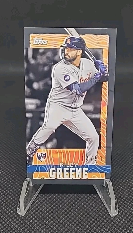 2023 Topps Rip - Mini Black #MRIP-RG Riley Greene /50 (RC) - Image 1 of 4