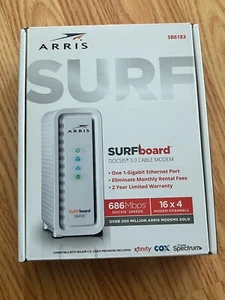 Arris Surfboard Docsis 3.0 Cable Modem 686 mbps - Picture 1 of 2