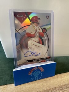 2023 TOPPS FINEST FA-AB ALEC BURLESON ROOKIE RC ST LOUIS CARDINALS