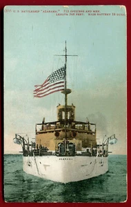Battleship USS Alabama Postcard #3 - Picture 1 of 2