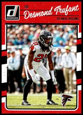 2016 Desmond Trufant Panini Donruss Football #18 Atlanta Falcons - Image 1 of 2