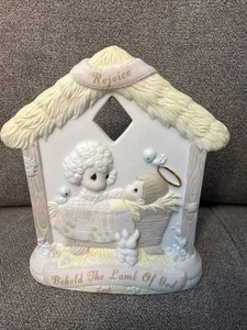 Figura Enesco Precious Moments He aquí el Cordero de Dios #588164 - Imagen 1 de 7