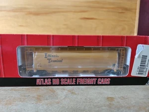 Atlas 1954-2 HO ACF Illinois 6-Bay Cylindrical Hopper Terminal 128 NEW IN BOX - Picture 1 of 4
