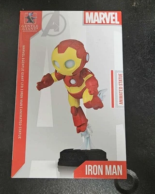 Figura Estatua Animada Iron Man Marvel Gentle Giant LTD Skottie Young MUY RARA Foto 1 de 4