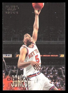 1996-97 Fleer #256 Dontae' Jones Rookie Basketball Card - Picture 1 of 2