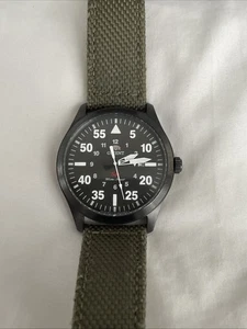 Orient Military SP UNG2-DO-A Black Dial Stainless Steel Mens Watch Working! - Picture 1 of 10