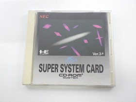 Super System Card Ver. 3.0 (PC Engine CD-ROM2) PC Engine JP GAME. 9000024377394