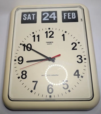 Reloj de Pared Twemco Abatible Perpetual BQ12 Foto 1 de 4