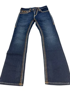 True Religion Jeans Rickey Relax Straight Fit Size 30 X 32  - Picture 1 of 20