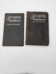 1930 Commercial Refrigeration Welsbach electric Refrigeration help /parts guides - Picture 1 of 7