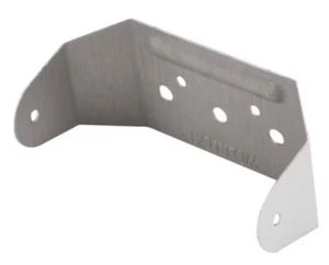 Amerimax 3PC30W50UHP 2" x 3" Downspout Hanger Bracket Clips, White Aluminum - Picture 1 of 5