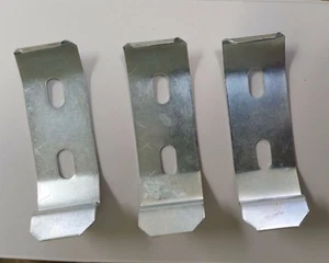 Vertical Blind Ceiling Mount Bracket Clip 3 Pack for 2 Inch Wide Headrails - Picture 1 of 1