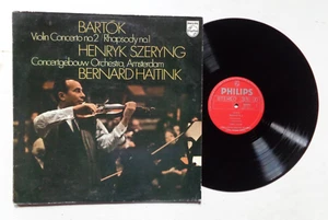 BARTOK: VIOLIN CONCERTO NO.1 - SZERYNG HAITINK PHILIPS RECORDS 6500 021 - Picture 1 of 2