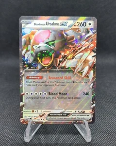 Blutmond Ursaluna ex 141/167 Holo Double Rare Twilight Masquerade Pokemon TCG - Bild 1 von 2