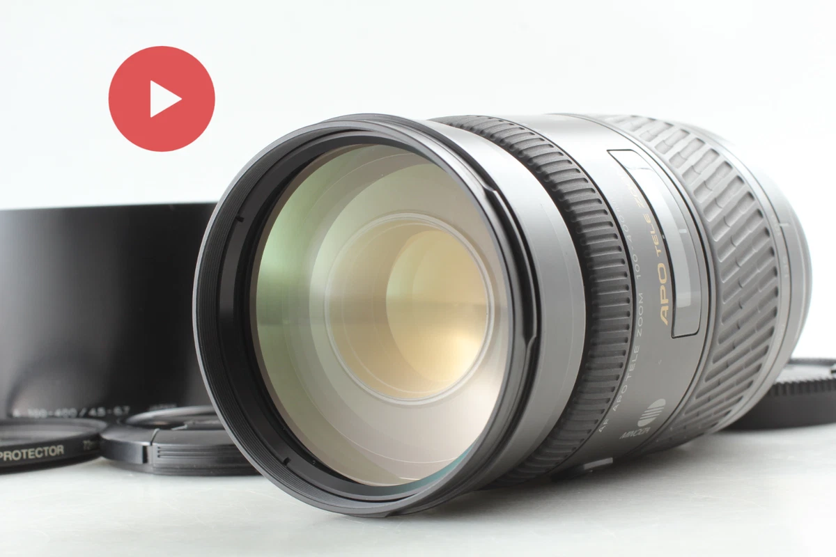 Minolta Zoom 100-400mm Focal Camera Lenses for sale | eBay