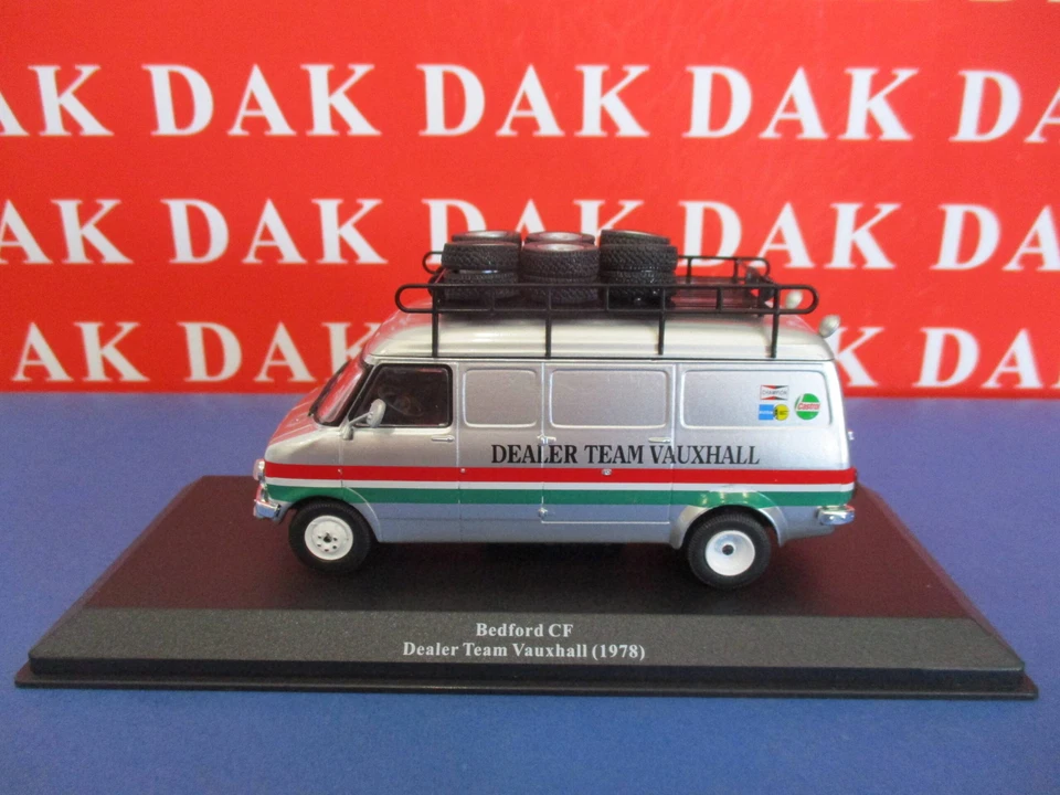 Die cast 1/43 Modellino Furgone Bedford CF Rally Dealer Team Vauxhall 1978 - Immagine 1 di 4
