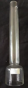 1 Verre de lampe à pétrole  longueur 26,5 cm, diamètre 5,2 cm. RC/N°731/21 - Imagen 1 de 4