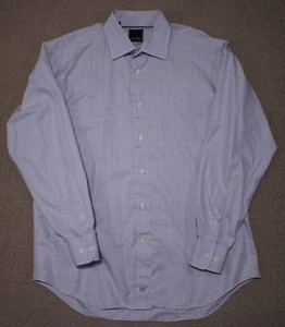 David Donahue Hemd Herren 16,5 34/35 Modern Kariert Regular Spreizkragen - Bild 1 von 21