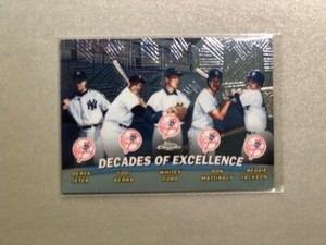 2001 Topps Chrome Combos #TC1 Derek Jeter (New York Yankees)