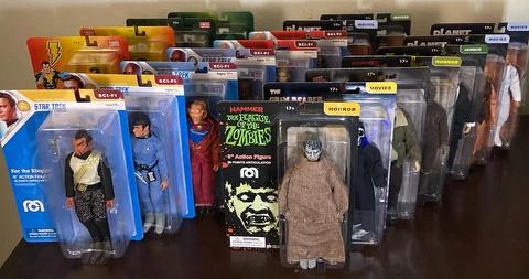 2021 Topps X Mego COMPLETE SET Sealed Boxes - 19 Limited Edition Action Figures Cover