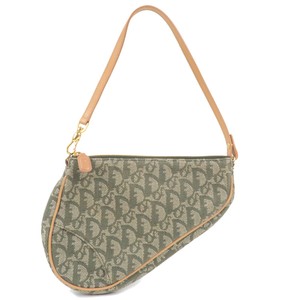 dior green saddle bag