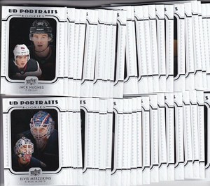 2019-20 19-20 UPPER DECK 2 HOCKEY UD ROOKIE PORTRAITS #P51-100 PICK YOUR PLAYER