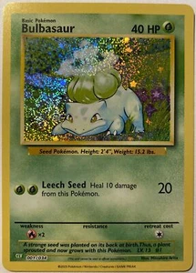 Pokemon Bulbasaur HOLO | ENGLISCH CLV 001/034 TCG Classic Collection | Near Mint - Bild 1 von 2