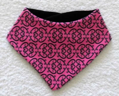 Foulard ♥ foulard triangolare ♥ ornamenti vintage ♥ fatto a mano - Immagine 1 di 2