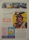 1941 Camel Cigarette Test Pilot Bill Ward Navy Curtiss Dive Bomber Print Ad