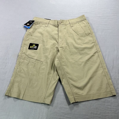 Nuevo con etiquetas Pantalones Cortos Dickies Para Hombres 30 Caqui Ajuste Regular Temp-IQ Trabajo 13" Entrepierna Flex Foto 1 de 4