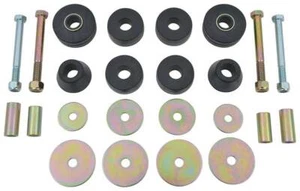 1960-66 Chevy GMC 1/2 Ton Truck Bushing Hardware Cab Mounting Mount 28 Piece Kit - Picture 1 of 2