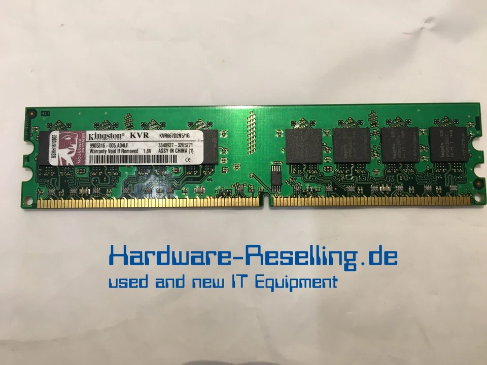 Kingston KVR667D2N5/1GB 9905316-005.A04LF RAM - Immagine 1 di 1