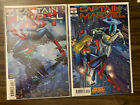 Captain Marvel 9 cov A&Bring on the Bad Guys var both 1st prts both NM or better