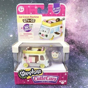 Shopkins Cutie Cars Series 4- ICE CREAM MACHINE QT4-03 - Picture 1 of 9