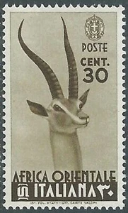 1938 AFRICA ORIENTALE ITALIANA SOGGETTI VARI 30 CENT MH * - RB28 - Picture 1 of 1