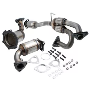 Catalytic Converters Y Pipe Set for Nissan Murano SL 6 Cyl 3.5L 2003-2005 VQ35DE - Bild 1 von 12