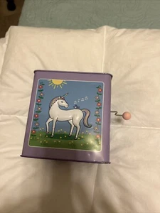Jack Rabbit Creations Star The Unicorn Jack In The Box Kids Toy Gift Horse Retro - Picture 1 of 2