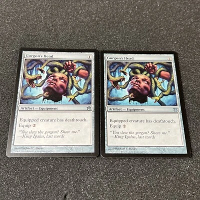 Gorgon's Head Magic The Gathering Mtg Artifact Born of the Gods Card 2 - Image 1 of 4