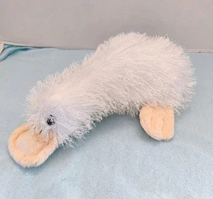 Ganz Webkinz GOOGLES Platypus Duck Goose Plush HM021 White 11" Stuffed NO CODE - Picture 1 of 4