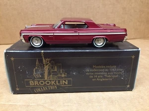BROOKLIN MODELS METAL 1:43 SCALE 1963 OLDS OLDSMOBILE STARFIRE BRK.60 NEAR MINT - Picture 1 of 8