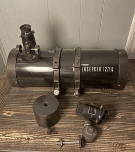 Celestron PowerSeeker 127EQ Telescope GUC Used Tested Works Great  With Tripod - Picture 1 of 16