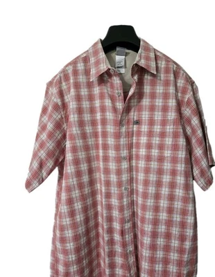 Camisa The North Face Para Hombre Grande Abotonada Roja Bolsillo a Cuadros Exterior Informal  Foto 1 de 4