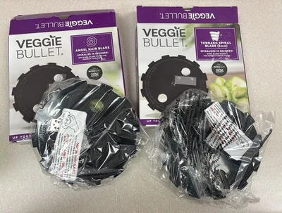 Veggie Bullet Tornado Spiral Blade 5mm & Angel Hair Food Processor Nutribullet - Image 1 of 4