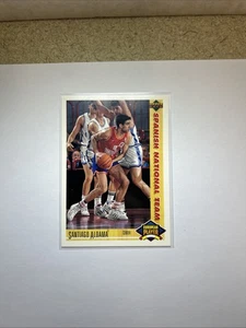 1991-92 Upper Deck Internacional Italiano Santiago Aldama #128 RARO - Imagen 1 de 2