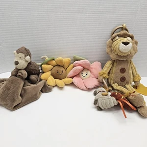 Lot of 4 Jellycat London Plush Nursery Kids Bedding Comforter Activity Toy POOR - Bild 1 von 17