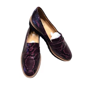 Naturalizer Adiline lila Print Leder Loafer Größe 7,5 - Bild 1 von 9