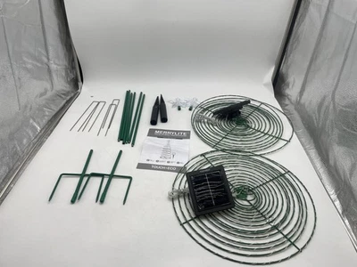 TOUCH OF ECO SOLAR 2PACK LED METAL CHRISTMAS TREE OUTDOOR, 4 FEET - WARM WHITE - Image 1 of 4